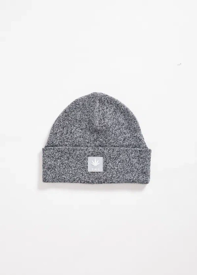 Afends Hemp Knitted Beanie In Grey