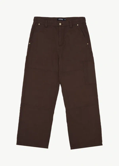 Afends Recycled Carpenter Pant In Brown