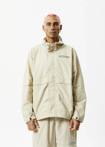Afends Recycled Spray Jacket In Neutral
