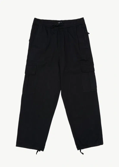 Afends Cargo Pant In Black