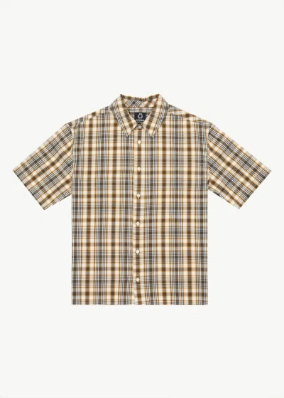 Afends Short Sleeve Shirt In Brown