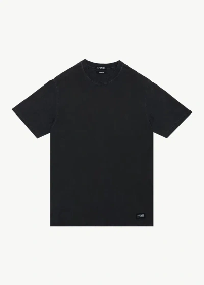 Afends Hemp Retro T-shirt In Black