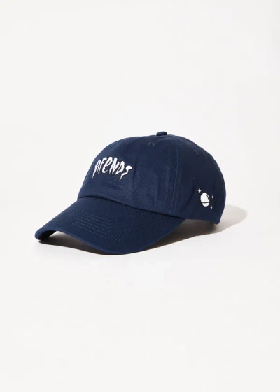 Afends Six Panel Cap In Colour-blue