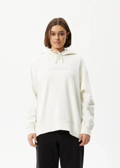 Afends Recycled Hoodie In White