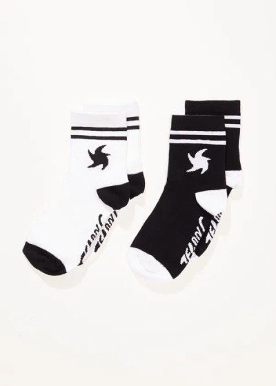 Afends Socks Two Pack In Multi