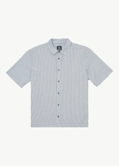 Afends Short Sleeve Shirt In Gray