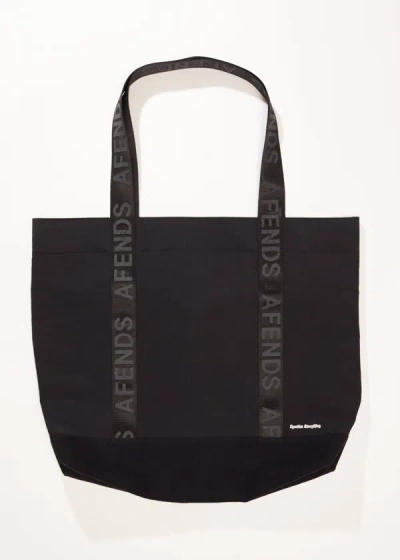 Afends Oversized Tote Bag In Black