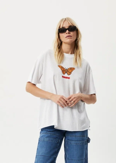 Afends Oversized T-shirt In White