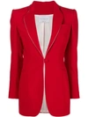 Hebe Studio Classic Fitted Blazer - Red