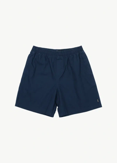 Afends Recycled Oversized Short In Blue