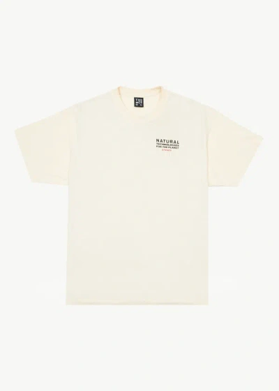 Afends Graphic Boxy  T-shirt In Neutral