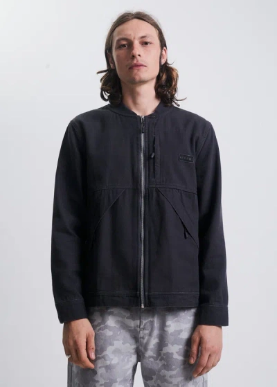 Afends Unisex Organic Canvas Jacket In Grey