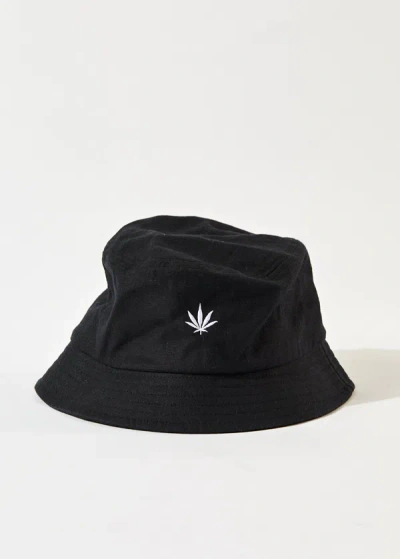 Afends Hemp Bucket Hat In Black