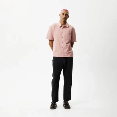 Afends Short Sleeve Shirt In Pink