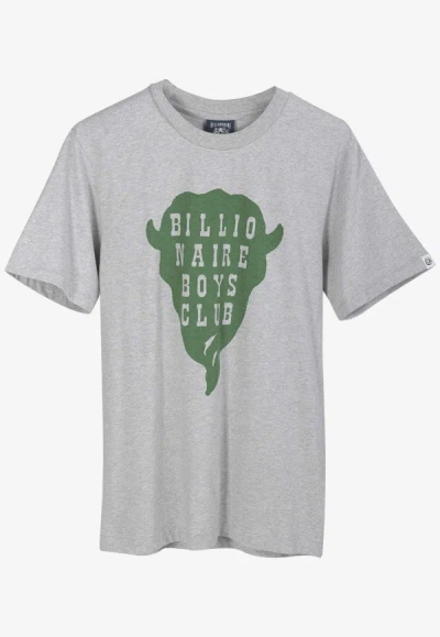 Billionaire Boys Club Buffalo Printed T-shirt In Gray