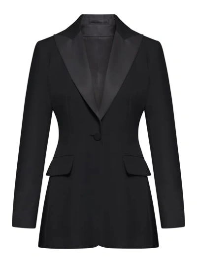 Max Mara Pianoforte Jacket In Black