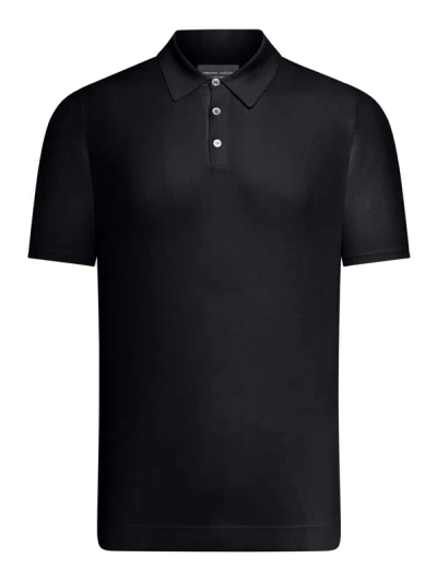 Roberto Collina Polo In Black