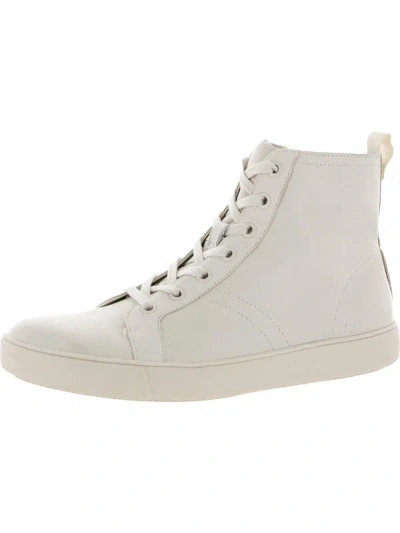 Naturalizer Morrison Hi Womens High Top Casual And Fashion Sneakers In White