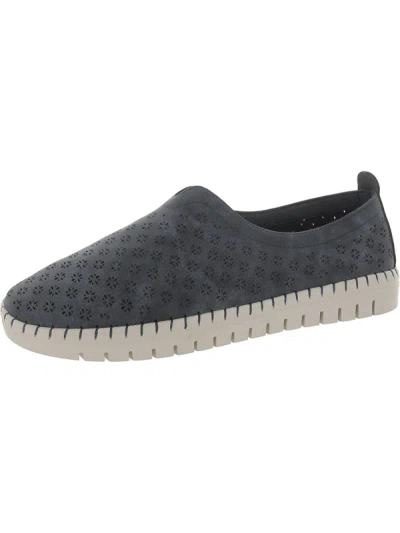 Easy Street Marlo Womens Slip-on Laceless Loafers In Grey