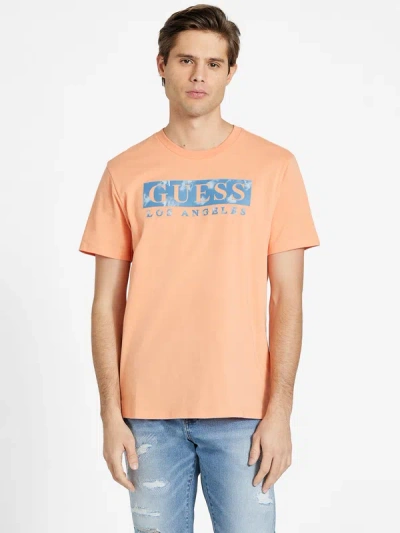 Guess Factory Greg Cloud Tee In Pink