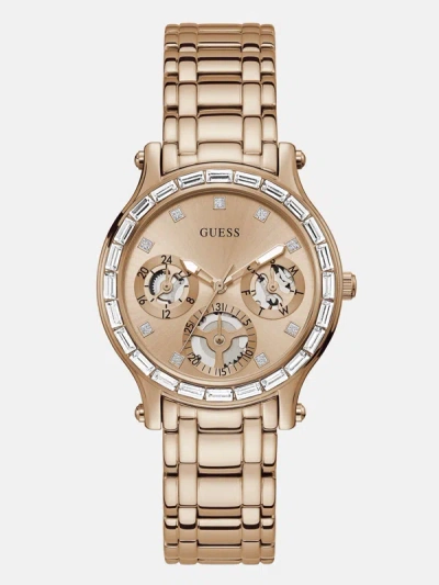 Guess Factory Rose Gold-tone Analog Watch