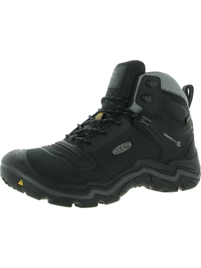 Keen Durand Evo Mens Lace Up Outdoor Hiking Boots In Black