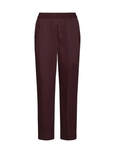 Kaos Collection Trousers In Bordeaux