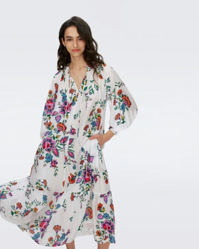 Diane Von Furstenberg Dvf In Floral Bouquet