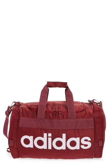 adidas duffle bag red