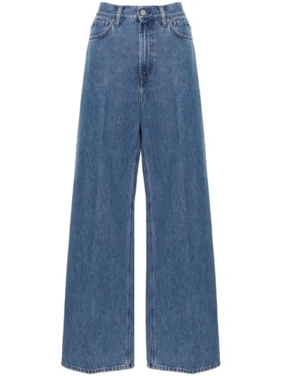 Totême Toteme Wide Leg Denim In Blue