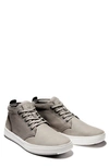 Timberland Davis Square Mid Top Chukka Sneaker In Gray