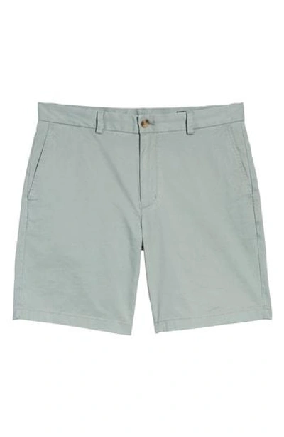 Vineyard Vines 9 Inch Stretch Breaker Shorts In Light Sage