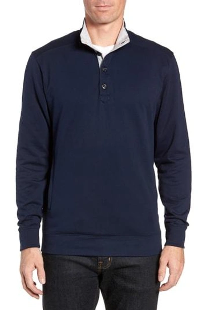 Bobby Jones Clubhouse Pullover In Navy