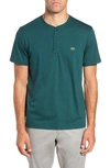 Lacoste Henley T-shirt In Aconite