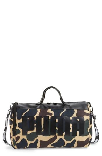 puma camo duffle bag
