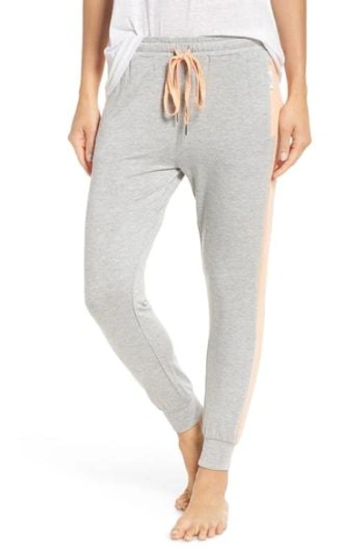 The Laundry Room Elevens Lounge Sweatpants In Heather / Peach