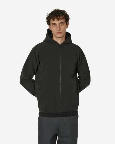 Gr10k Ibq Full Zipped Hoodie Asphalt In Black