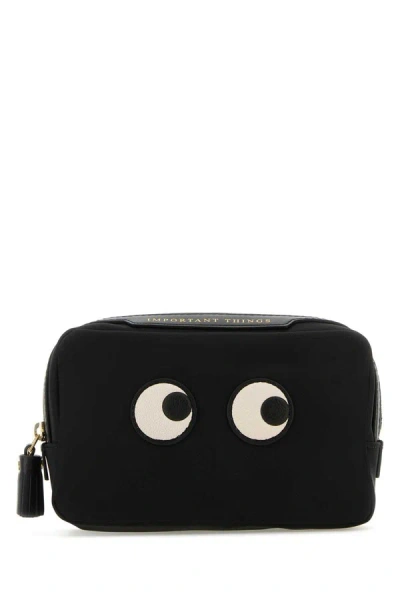 Anya Hindmarch Beauty Case. In Black