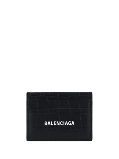 Balenciaga Wallets In Black