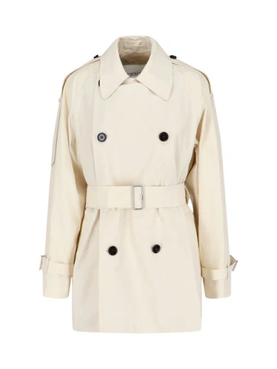 Burberry Trench In White