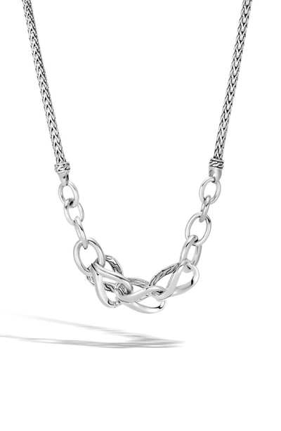 John Hardy Sterling Silver Classic Chain Asli Link Necklace, 18