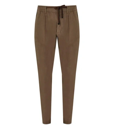 Cruna Mitte Brown Trousers