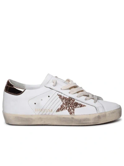 Golden Goose Woman  'super-star Classic' White Leather Sneakers