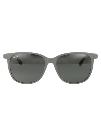 Maui Jim Sunglasses In 03 Grey Opio Shiny Blue