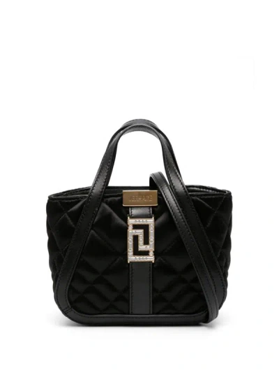 Versace Bags In Black- Gold