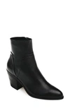 Splendid Women's Cherie Leather Block Heel Booties In Black