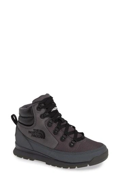 The North Face Back To Berkeley Redux Waterproof Boot In Blackened Pearl/ Black