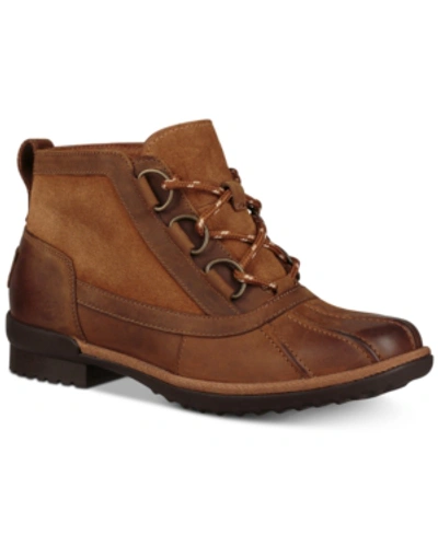 Ugg Women's Heather Cold-weather Boots In Chestnut