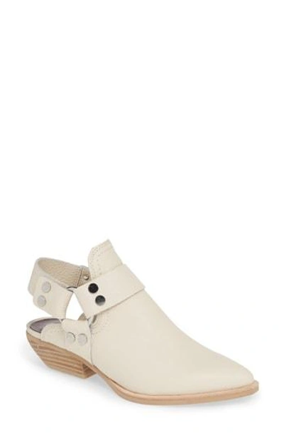 Dolce Vita Urban Bootie In Ivory Leather