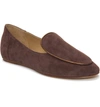 Etienne Aigner Camille Loafer In Coffee Suede